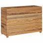 Preview: Hochbeet 100x40x72 cm Teak Altholz und Stahl