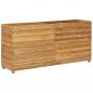 Preview: Hochbeet 150x40x72 cm Teak Altholz und Stahl