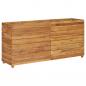 Preview: Hochbeet 150x40x72 cm Teak Altholz und Stahl