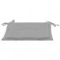 Preview: Gartenstuhl-Kissen 4 Stk. Grau 40x40x3 cm Oxford-Gewebe