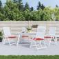 Preview: ARDEBO.de -  Gartenstuhl-Kissen 4 Stk. Rot 40x40x3 cm Oxford-Gewebe