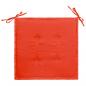 Preview:  Gartenstuhl-Kissen 4 Stk. Rot 40x40x3 cm Oxford-Gewebe