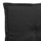 Preview:  Gartenstuhl-Kissen 4 Stk. Schwarz 40x40x3 cm Oxford-Gewebe