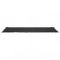 Preview: Gartenbank-Auflage Schwarz 200x50x3 cm Oxford-Gewebe