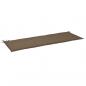 Preview: Gartenbank-Auflage Taupe 150x50x3 cm Oxford-Gewebe