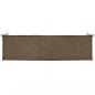 Preview: Gartenbank-Auflage Taupe 180x50x3 cm Oxford-Gewebe