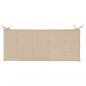 Preview: Gartenbank-Auflage Beige 150x50x3 cm Oxford-Gewebe