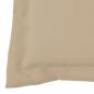 Preview: Gartenbank-Auflage Beige 180x50x3 cm Oxford-Gewebe