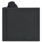 Preview: 5-tlg. Garten-Lounge-Set mit Auflagen Poly Rattan Schwarz