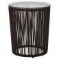 Preview: 3-tlg. Bistro-Set mit Kissen PE-Rattan Braun  