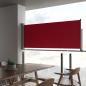 Preview: ARDEBO.de - Ausziehbare Seitenmarkise 100x300 cm Rot