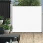 Preview: ARDEBO.de - Ausziehbare Seitenmarkise 100x300 cm Creme