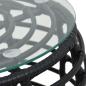 Preview: 3-tlg. Bistro-Set Poly Rattan Schwarz