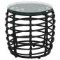 Preview: 3-tlg. Bistro-Set Poly Rattan Schwarz