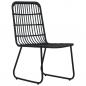 Preview: 3-tlg. Bistro-Set Poly Rattan Schwarz