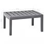 Preview: Gartentisch Mokka 78x55x38 cm Kunststoff