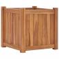 Preview: ARDEBO.de - Hochbeet 40x40x40 cm Massivholz Teak