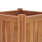 Preview: Hochbeet 40x40x40 cm Massivholz Teak