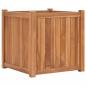 Preview: ARDEBO.de - Hochbeet 50x50x50 cm Massivholz Teak