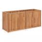 Preview: Garten-Hochbeet 150 x 50 x 70 cm Massivholz Teak