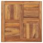 Preview: Tischplatte Massivholz Teak 70×70×2,5 cm 