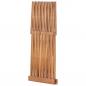 Preview: Klappbarer Hocker 40×32×45 cm Massivholz Teak