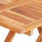 Preview: Bistrotisch Klappbar 60x60x65 cm Massivholz Teak