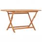 Preview: ARDEBO.de - Gartentisch Klappbar 160×80×75 cm Massivholz Teak