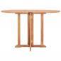 Preview: Gartentisch Butterfly Klappbar 120x70x75 cm Teak Massivholz