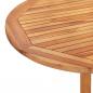 Preview: Gartentisch Butterfly Klappbar 120x70x75 cm Teak Massivholz