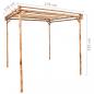 Preview: Pergola Bambus 170×170×220 cm 