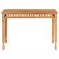 Preview: Garten-Esstisch 110x65x80 cm Massivholz Teak