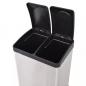 Preview: Recycling Treteimer Edelstahl 36 L