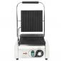 Preview: Gerillter Panini-Grill Edelstahl 1800 W 31x30,5x20 cm