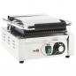 Preview: Gerillter Panini-Grill Edelstahl 1800 W 31x30,5x20 cm