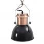 Preview: Deckenlampe 2 Stk. Schwarz Rund E27