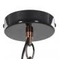 Preview: Deckenlampe 2 Stk. Schwarz Rund E27