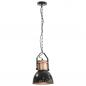 Preview: Deckenlampe 2 Stk. Schwarz Rund E27