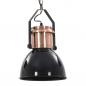 Preview: Deckenlampe 2 Stk. Schwarz Rund E27