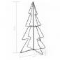 Preview: Weihnachtsbaum in Kegelform 160 LEDs Indoor & Outdoor 78x120 cm