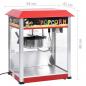 Preview: Popcornmaschine mit Teflon-Kochtopf 1400 W