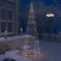 Preview: ARDEBO.de - Weihnachtsbaum in Kegelform 330 LEDs Bunt 100x300 cm