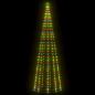 Preview: Weihnachtsbaum in Kegelform 330 LEDs Bunt 100x300 cm