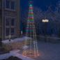 Preview: ARDEBO.de - Weihnachtsbaum in Kegelform 400 LEDs Bunt 100x360 cm