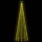 Preview: Weihnachtsbaum in Kegelform 752 LEDs Bunt 160x500 cm