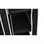 Preview: Faltbarer Stoffschrank Schwarz 110 x 45 x 175 cm 