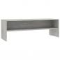 Preview: TV-Schrank Betongrau 120x40x40 cm Holzwerkstoff