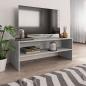 Preview: ARDEBO.de - TV-Schrank Betongrau 100x40x40 cm Holzwerkstoff