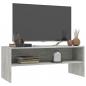 Preview: TV-Schrank Betongrau 100x40x40 cm Holzwerkstoff