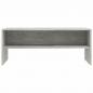 Preview: TV-Schrank Betongrau 100x40x40 cm Holzwerkstoff